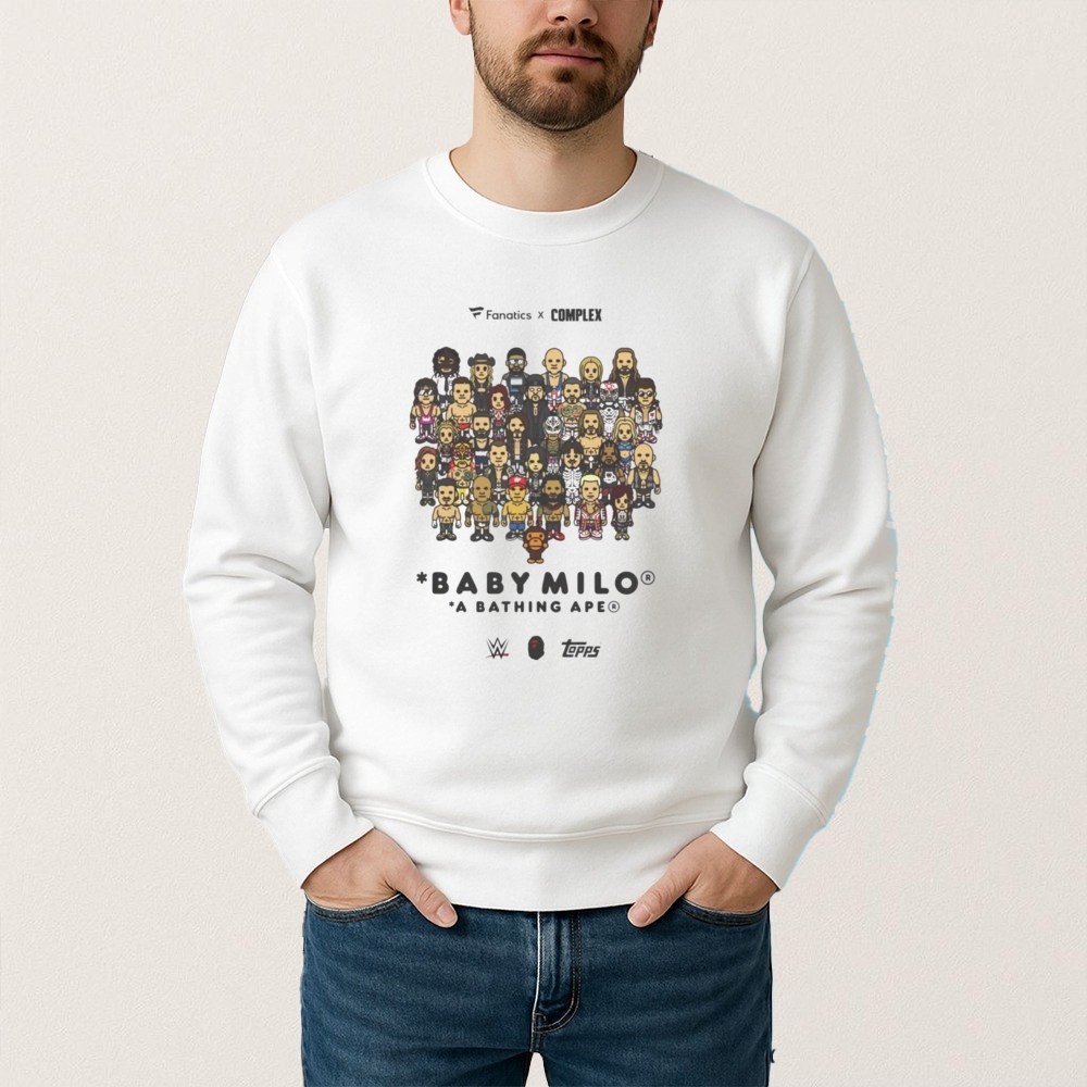 Baby Milo A Bathing Ape Is Ready To Rumble Shirt 10 BABY MILO A Bathing Ape Is Ready To Rumble Shirt