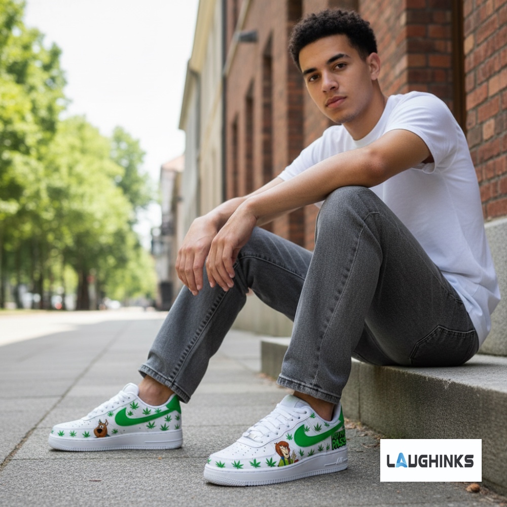 Scooby Doo A Doodle Puff Puff Pass Weeds custom Nike Air Force 1 Shoes 9 Scooby Doo A Doodle Puff Puff Pass Weeds custom Nike Air Force 1 Shoes