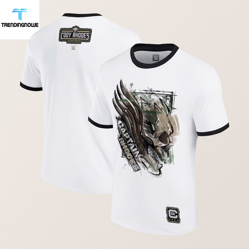 Wwe Cody Rhodes Captain Rhodes Ringer Shirt trendingnowe 3