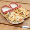 Custom name Winnie The Pooh Crocs charms set with clogs for kids adults