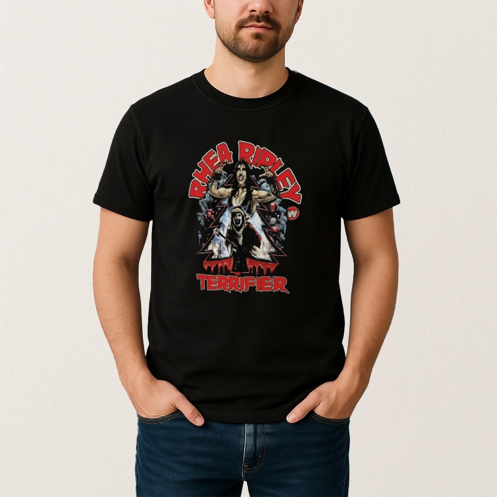 Rhea Ripley Terrifier Shirt 2025 | Trendingnowe | 2026 Collection