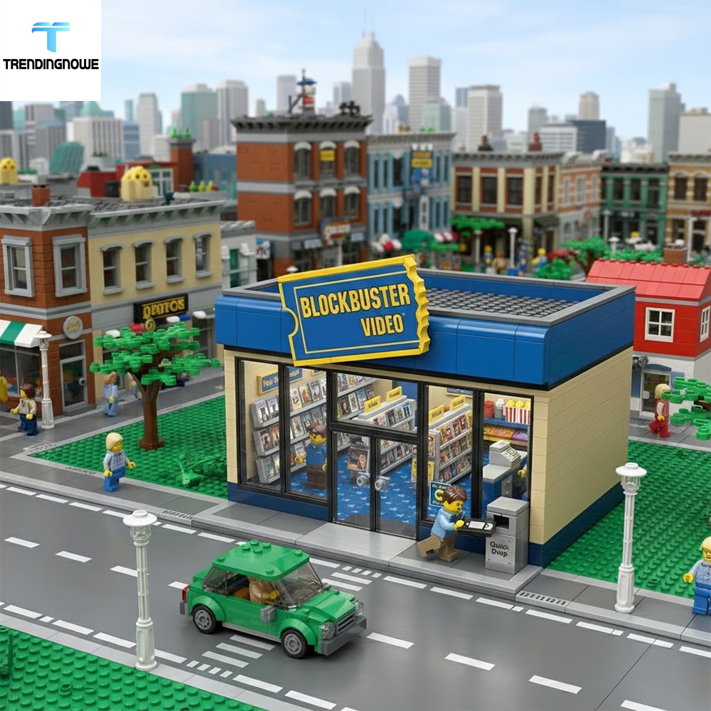 Blockbuster Video Mini Store Model Block Brick Building Set 4 Blockbuster Video Mini Store Model Block Brick Building Set trendingnowe 2
