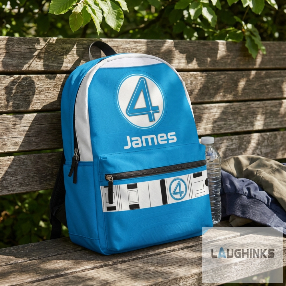 Custom Name Fantastic Four Backpack 4 Custom Name fantastic four backpack