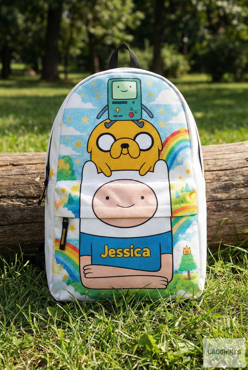Custom Name Adventure Time Backpack 5 Custom Name Adventure Time backpack