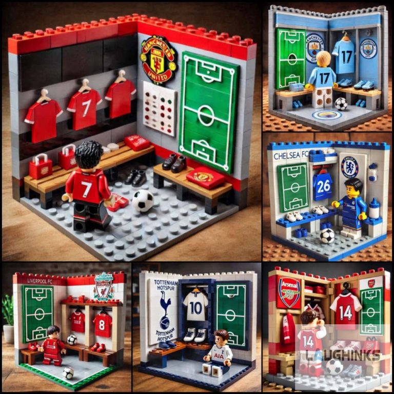 2026 Soccer Team Locker Room Building Blocks | Laughinks