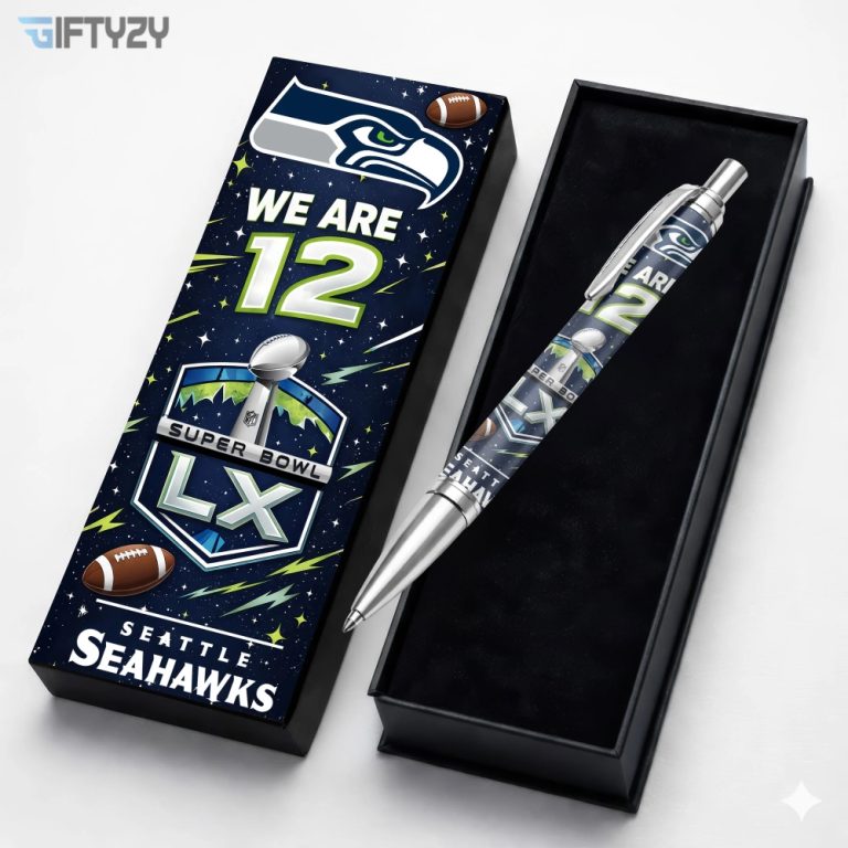 Seattle Seahawks Nfl Football Super Bowl Lx We Are 12 Pen