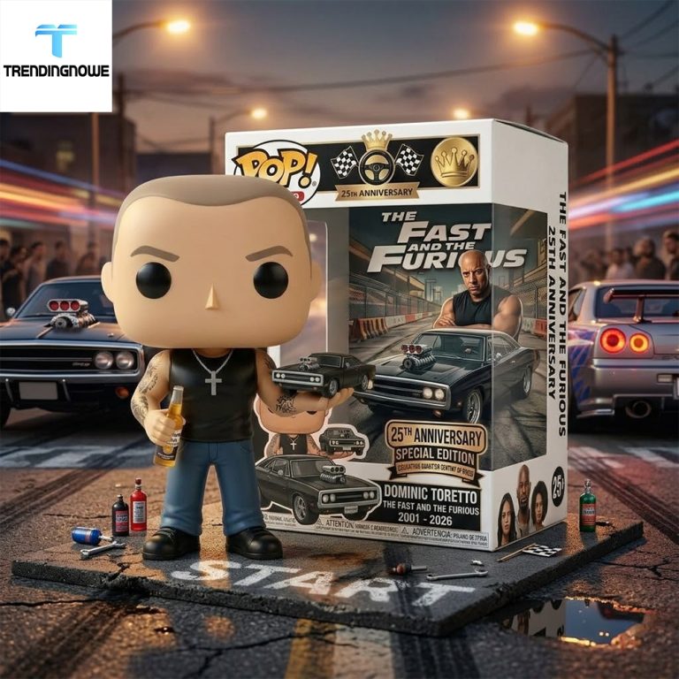 Fast And Furious 25Th Anniversary Dominic Toretto Pop Figure - Trendingnowe