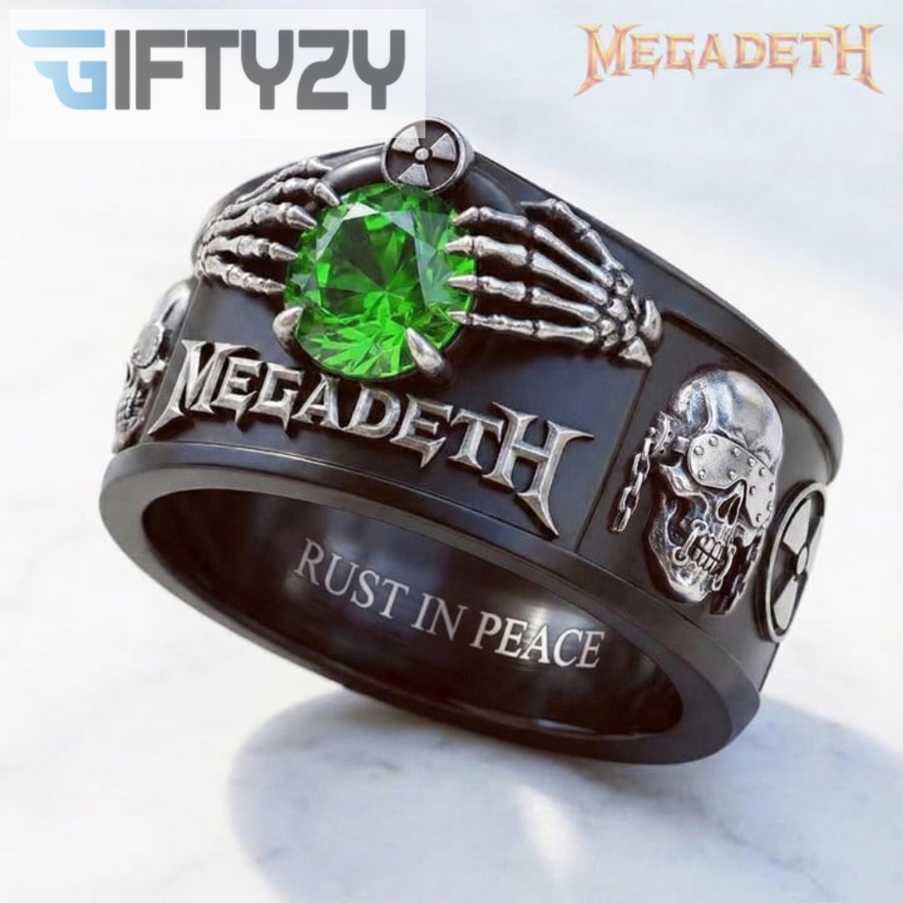 Megadeth Rust In Peace Edition Ring