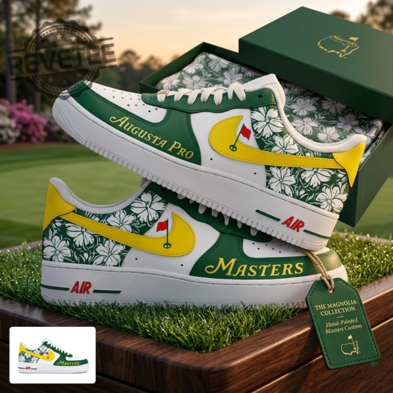 Custom Augusta National Golf Tournament Masters Air Force 1 Shoes