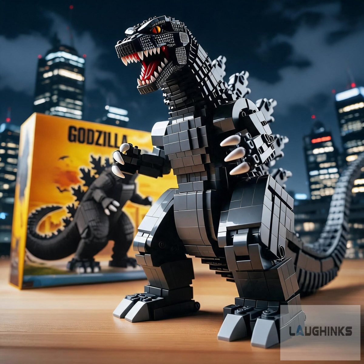 Godzilla Building Blocks Set | Laughinks
