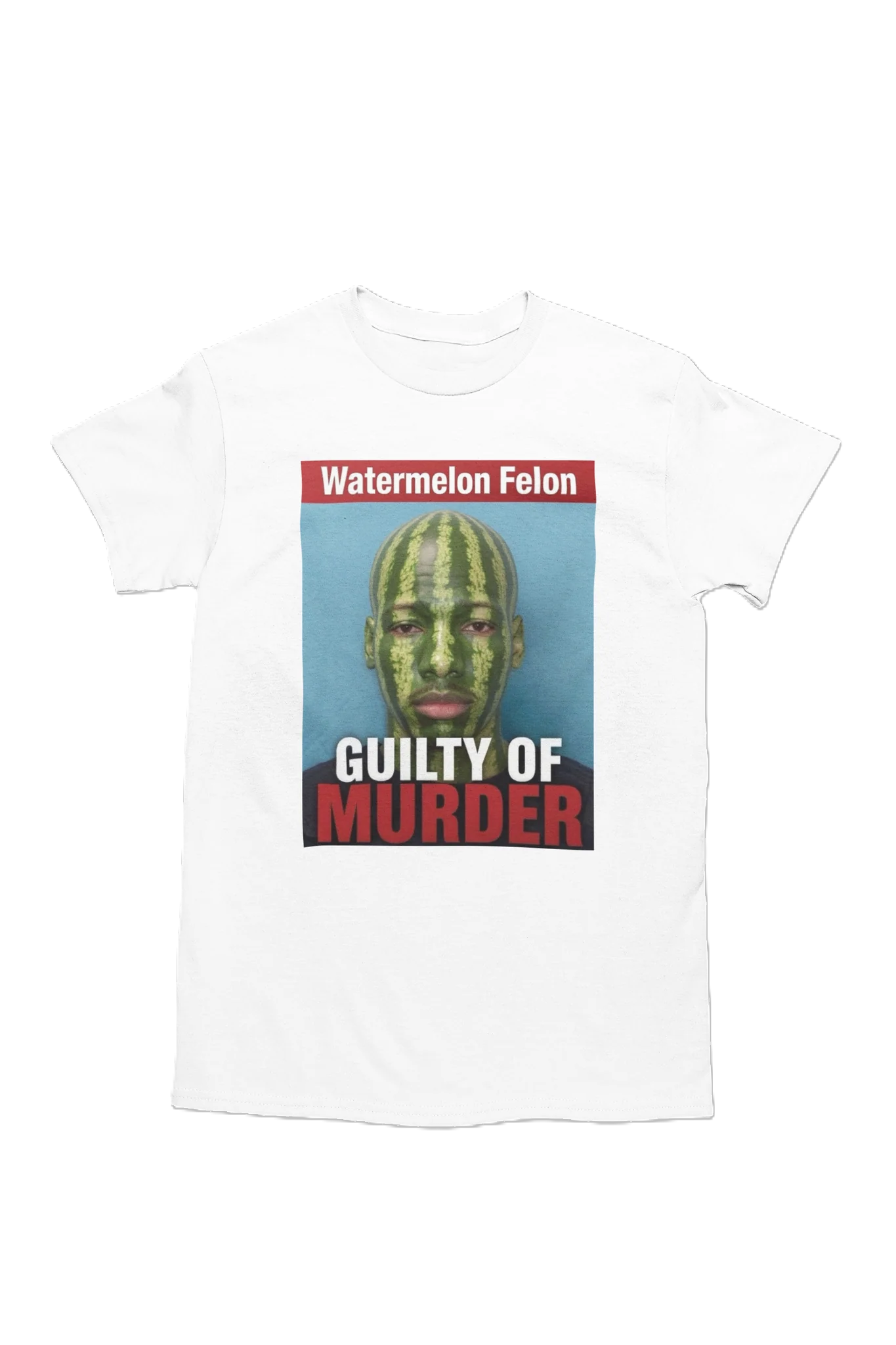 Watermelon Felon Funny Meme T-Shirt - Premium Cotton Graphic Tee