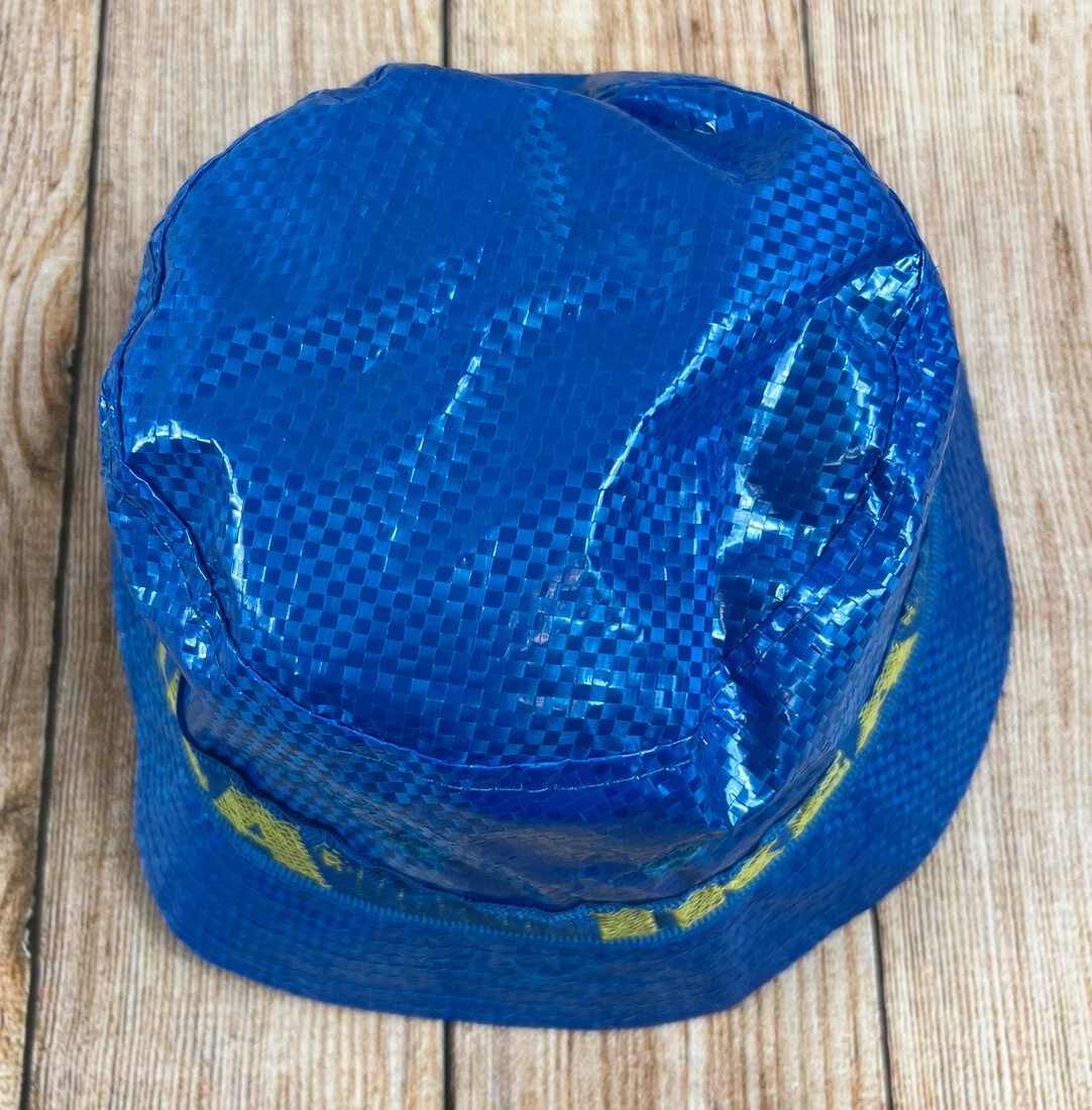 IKEA Bucket Hat KNORVA Frakta Lining & Vent Holes Rain Hat Sun Hat Fisherman 6 IKEA Bucket Hat KNORVA Frakta Lining & Vent Holes Rain Hat Sun Hat Fisherman