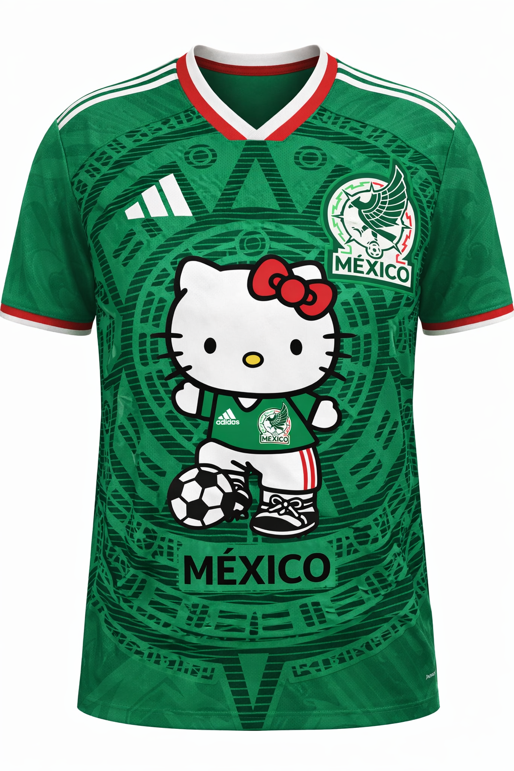 Adidas x Hello Kitty Mexico World Cup 2026 Special Edition Jersey