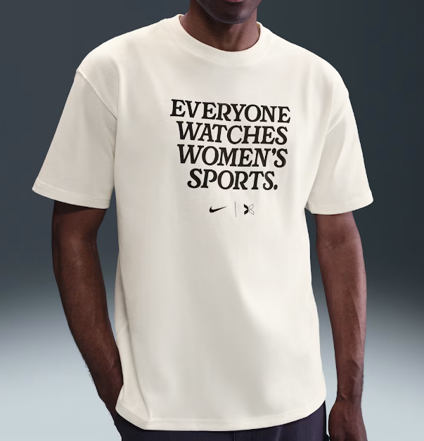 everyone watches women's sports shirt rep