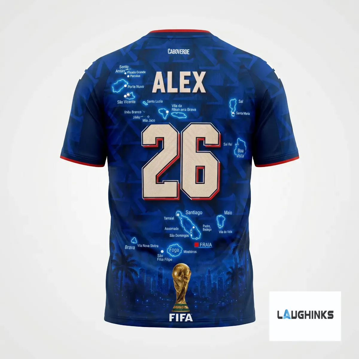 Vozinha Cabo Verde The Sharks Made History 2026 World Cup Commemorative Custom Name and Number Football Jersey 4 Vozinha Cabo Verde The Sharks Made History 2026 World Cup Commemorative Custom Name and Number Football Jersey