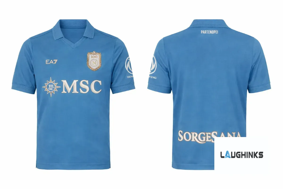 SSC Napoli Home 2026 2027 Centenary Blue AOP Replica V-neck Polo Football Jersey Shirt 7 SSC Napoli Home 2026 2027 Centenary Blue AOP Replica V-neck Polo Football Jersey Shirt
