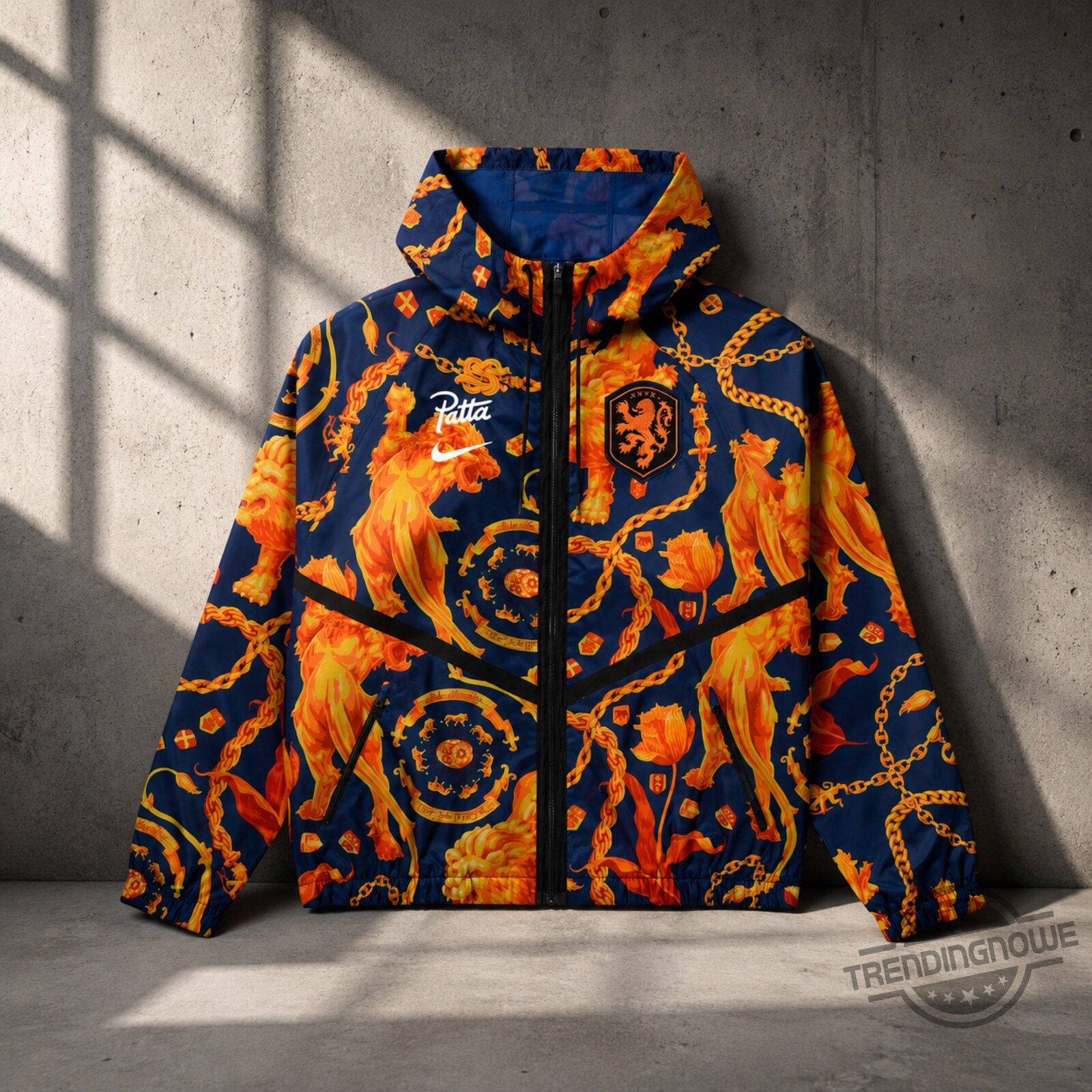 Crysencio Summerville Nike x Patta Netherlands Windbreaker Jacket Shirt 8 Crysencio Summerville Nike x Patta Netherlands Windbreaker Jacket Shirt