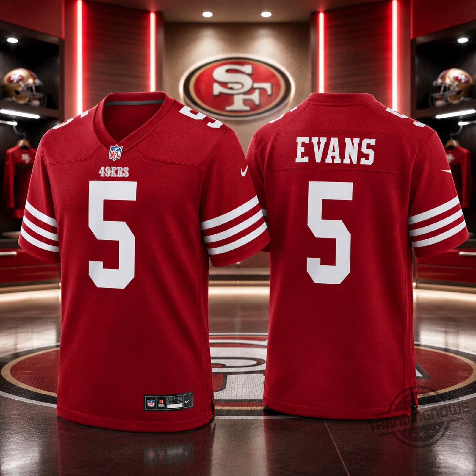 San Francisco 49ers Nike Game Jersey Shirt 8 San Francisco 49ers Nike Game Jersey Shirt