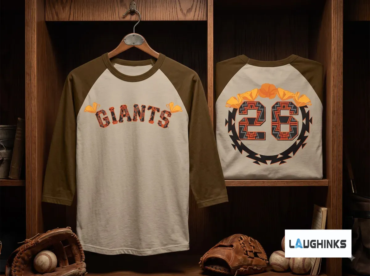 SF Giants Native American Heritage Night August 28 2026 Long Sleeve Raglan Shirt 9 SF Giants Native American Heritage Night August 28 2026 Long Sleeve Raglan Shirt