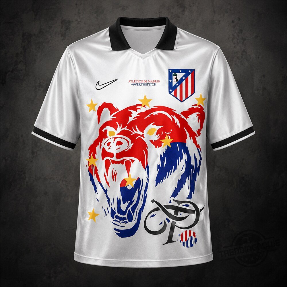 Atletico De Madrid Seoul Overthepitch White Bear Jersey Shirt 2026 Atletico Madrid Seoul Overthepitch White Bear 2026 Jersey Shirt – image 3 of 3