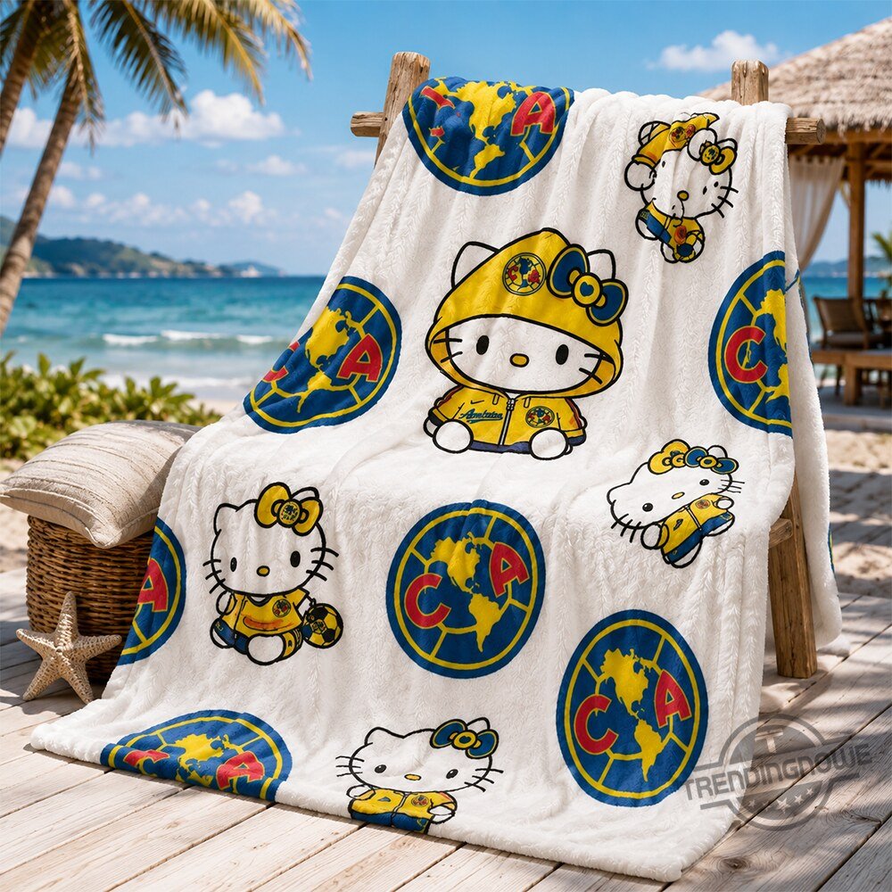 Club America x Hello Kitty 2026 Blanket 10 Club America x Hello Kitty 2026 Blanket