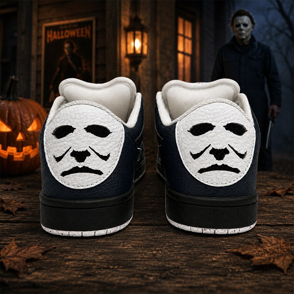 Travis Scott X Michael Myers Slashers Halloween Bloody Sneakers Shoes 9 Travis Scott X Michael Myers Slashers Halloween Bloody Sneakers Shoes