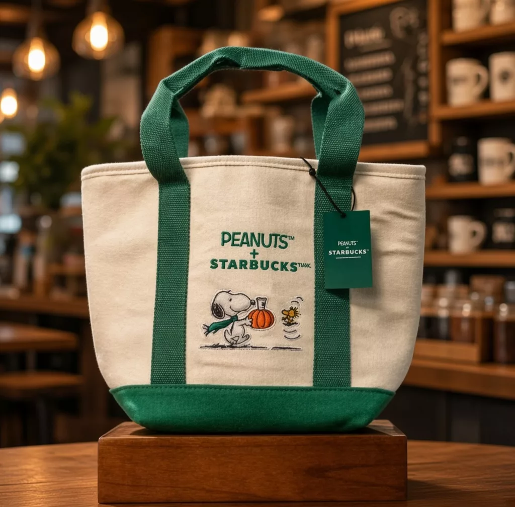 Starbucks x Peanuts Snoopy Tote Bag (Flash Sale)