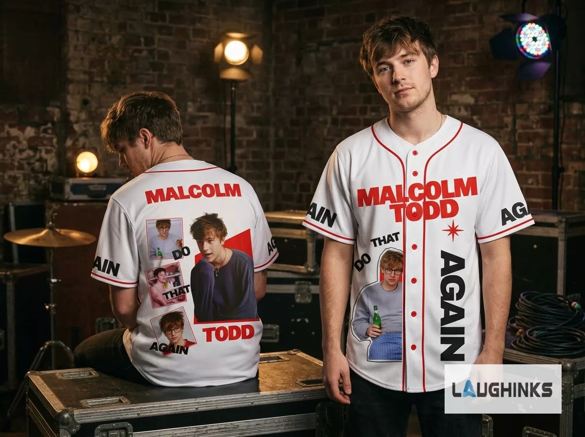 Malcolm Todd Do That Again Tour Merch 2026 Graphic Baseball Jersey Shirt 6 Malcolm Todd Do That Again Tour Merch 2026 Graphic Baseball Jersey Shirt
