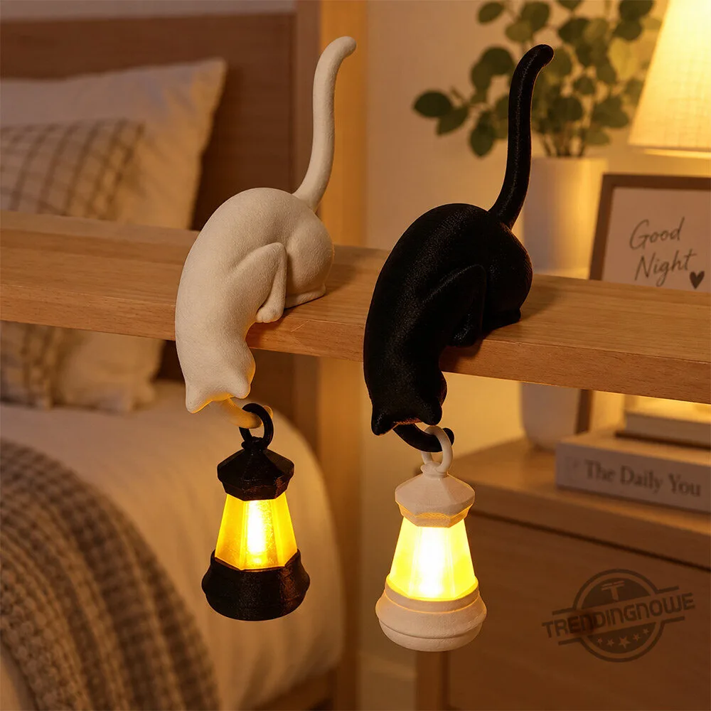 Nooklore Hanging Cat Shelf Lantern 3 Nooklore Hanging Cat Shelf Lantern