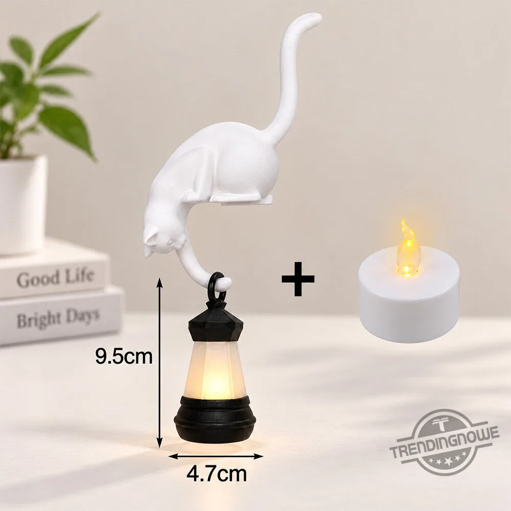 Nooklore Hanging Cat Shelf Lantern 9 Nooklore Hanging Cat Shelf Lantern