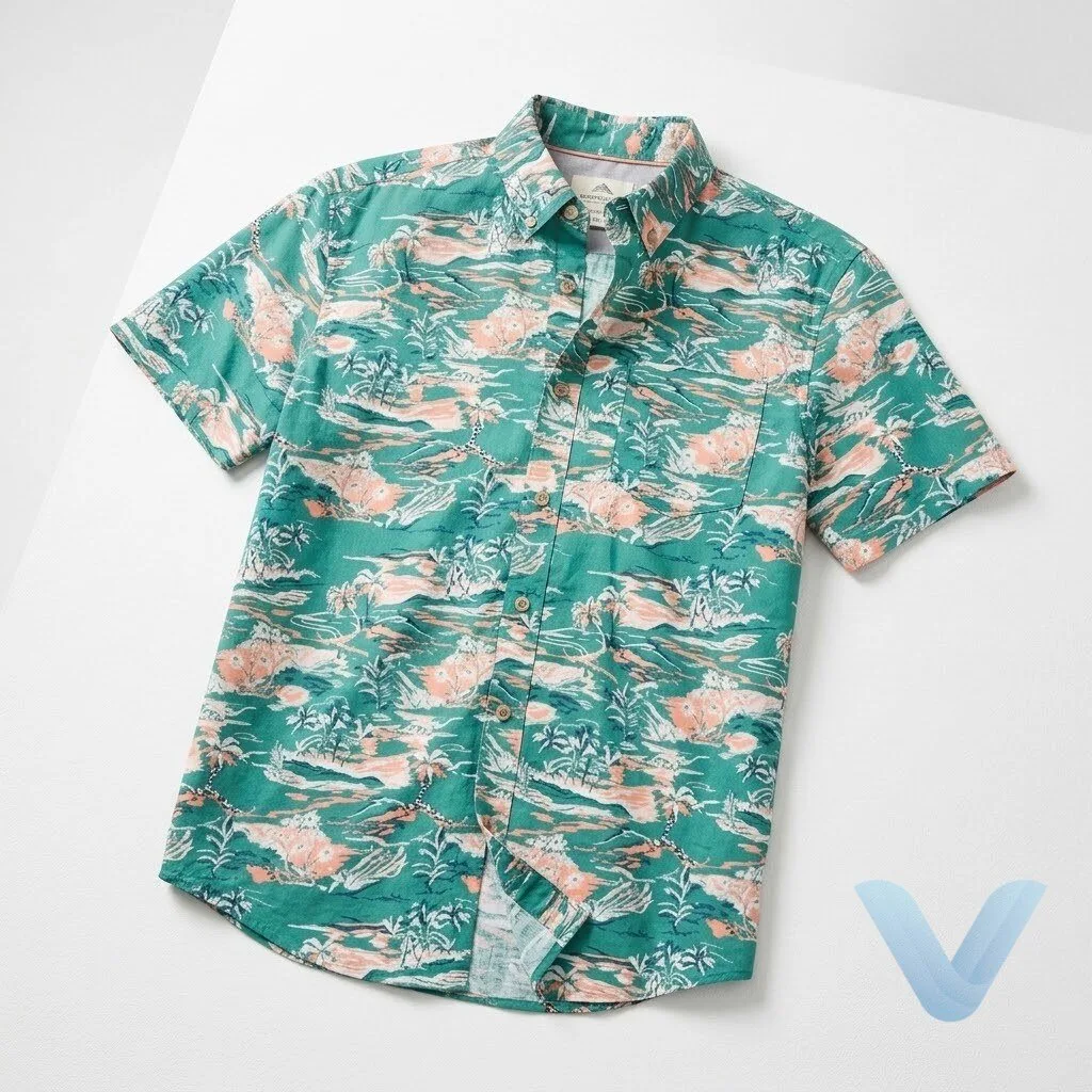 RJ Decker Scott Brenner's Back Eddie Bauer Mens Eddie Bauer Printed Baja Shirt hawaiian shirt 15 RJ Decker Scott Brenner