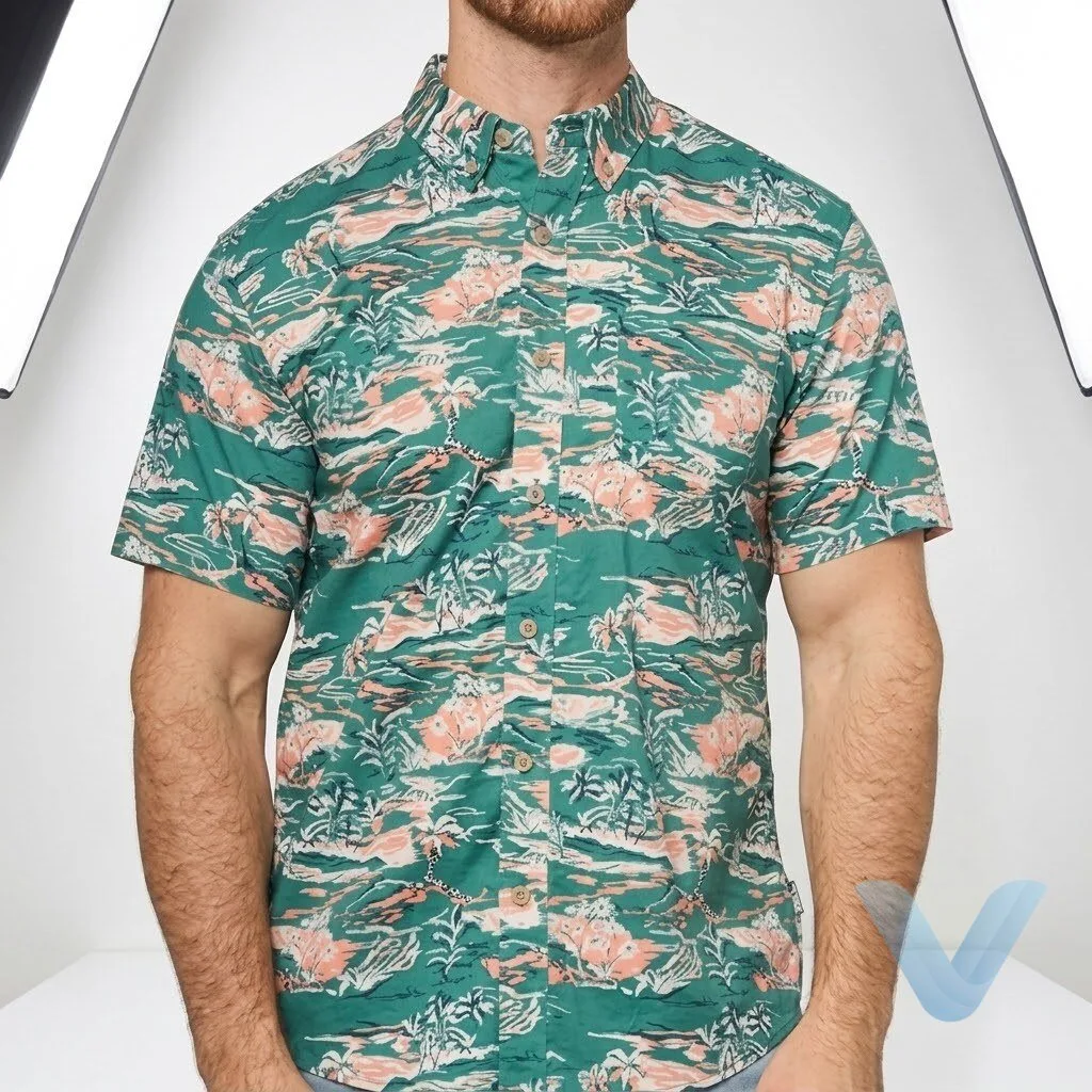 RJ Decker Scott Brenner's Back Eddie Bauer Mens Eddie Bauer Printed Baja Shirt hawaiian shirt 16 RJ Decker Scott Brenner