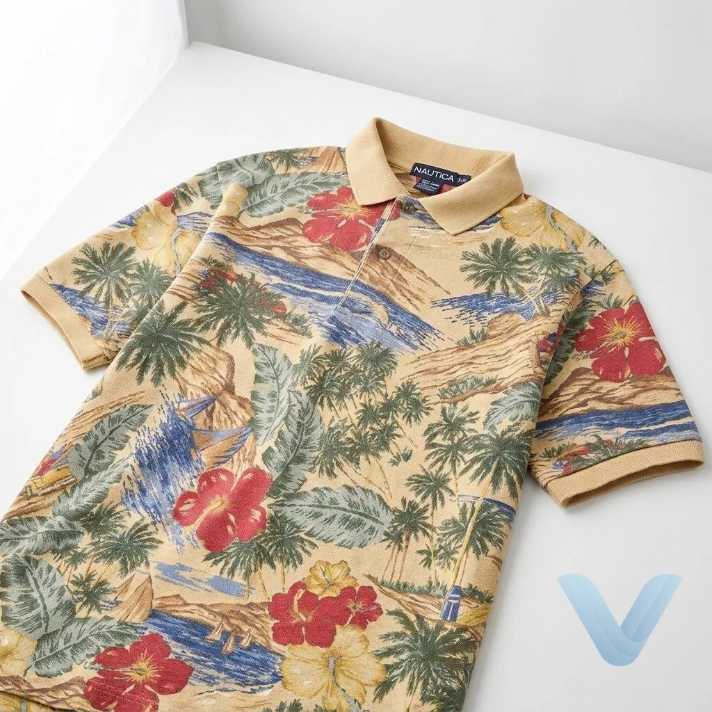 RJ Decker Scott Speedman The Point of Us Breaking Nautica Vintage Polo shirt 10 RJ Decker Scott Speedman The Point of Us Breaking Nautica Vintage Polo shirt