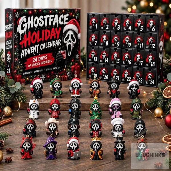 Ghostface Advent Calendar 24 Days Of Spooky Surprises Collectible