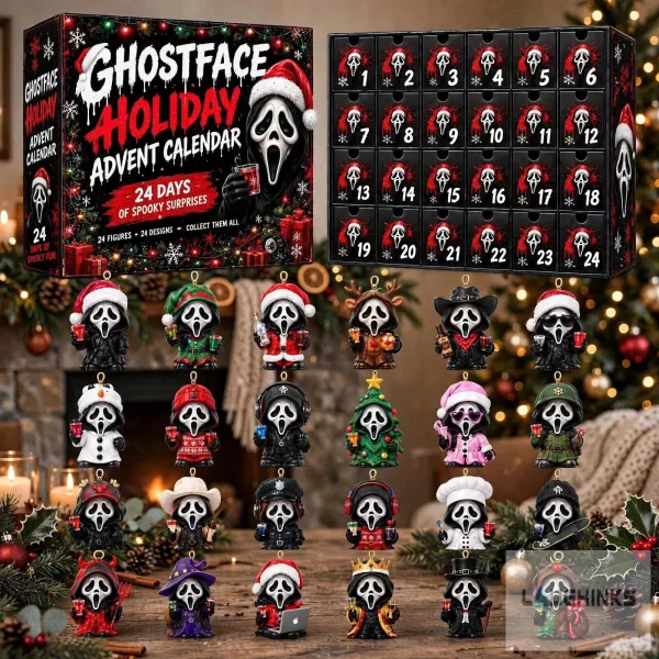 Ghostface Advent Calendar 24 Days Of Spooky Surprises Collectible