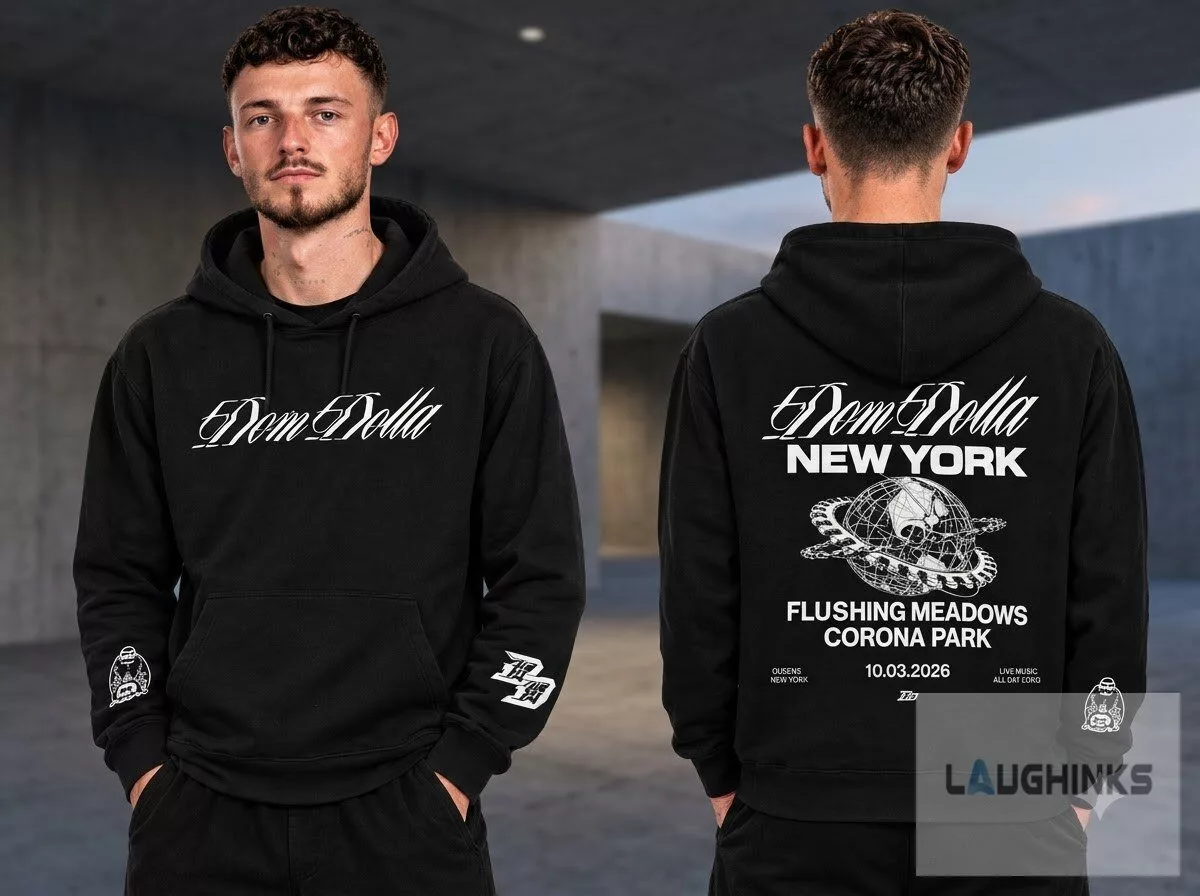 Dom Dolla Queens NY Event At Flushing Meadows Corona Park In Queens NY On October 3 2026 Unisex Hoodie 7 Dom Dolla Queens NY Event At Flushing Meadows Corona Park In Queens NY On October 3 2026 Unisex Hoodie