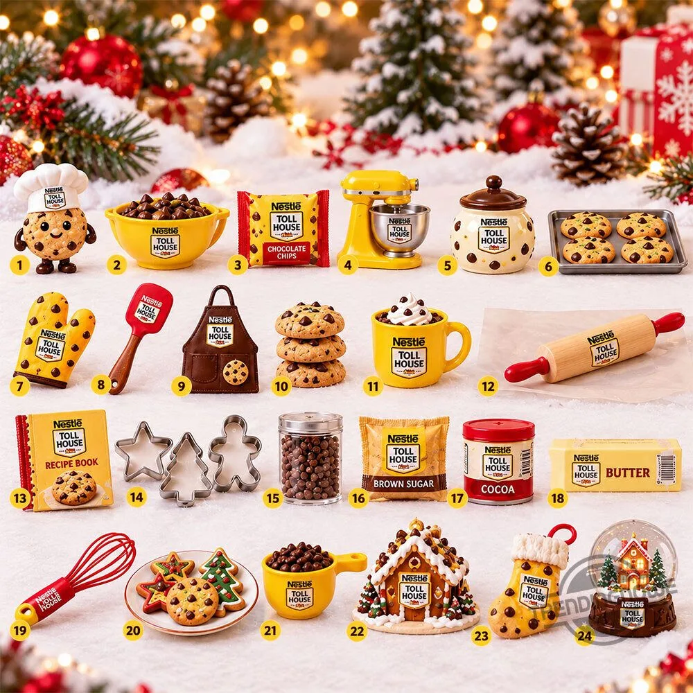 Nestle Toll House 2026 Advent Calendar 24 Days Of Baking Holiday 10 Nestle Toll House 2026 Advent Calendar 24 Days Of Baking Holiday