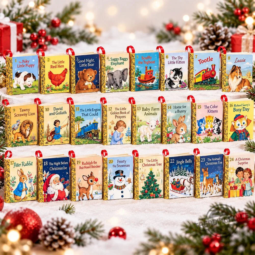 Little Golden Books 2026 Advent Calendar 9 Little Golden Books 2026 Advent Calendar
