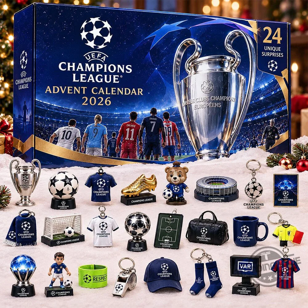 "Top 2026 Advent Calendars and Unique Shirts for the Holidays" 7 UEFA Champions League Soccer Advent Calendar 2026