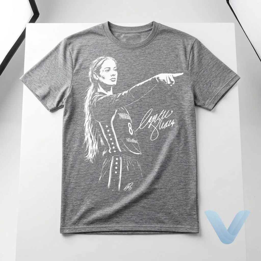 Caitlin Clark Sophie Cunningham Pointing T Shirt