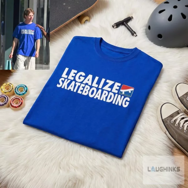 Cody Jon Inspired Legalize Skateboarding Graphic T Shirt