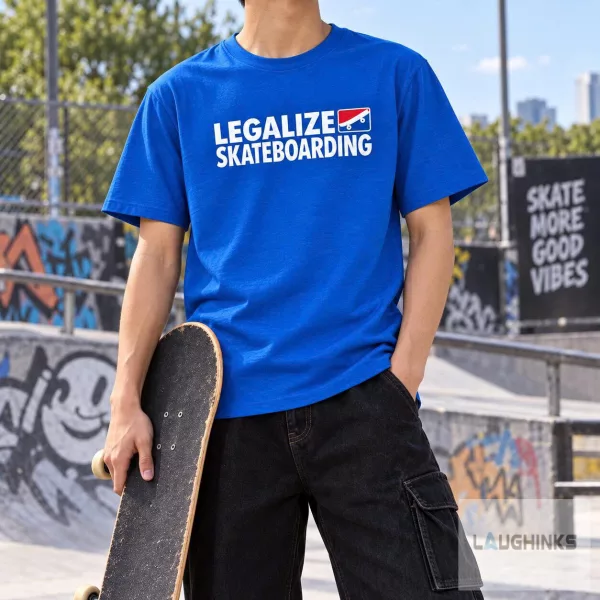 Cody Jon Inspired Legalize Skateboarding Graphic T Shirt