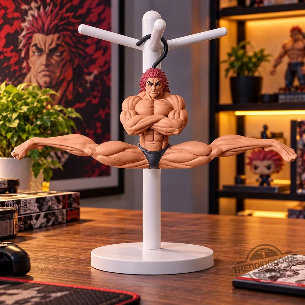 "Top 5 Must-Have Fashion Picks and Collectibles for Pop Culture Fans" 7 Baki The Grappler Grandista x FigLife Yujiro Hanma Hanger Figure