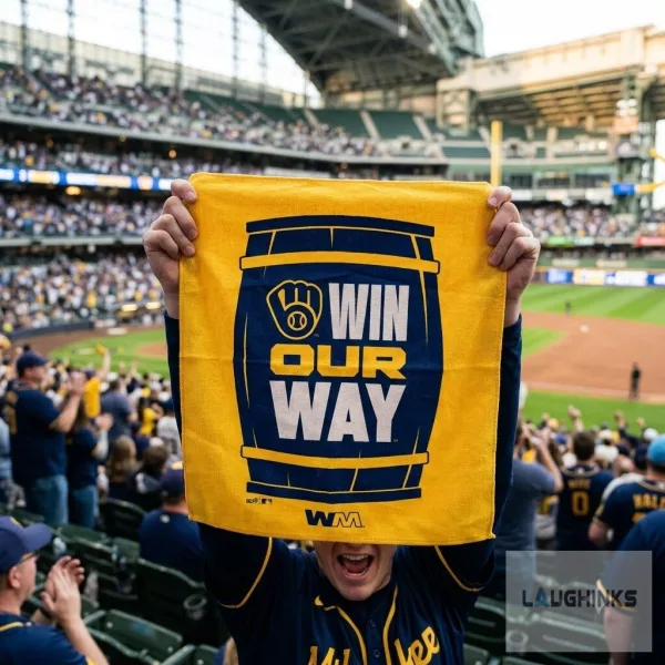 Milwaukee Brewers Game 2 October 4 2026 Win Our Way Chourio Walkoff Rally Towel 2 Milwaukee Brewers Game 2 October 4 2026 Win Our Way Chourio Walkoff Rally Towel