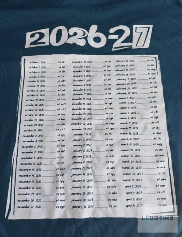 San Jose Sharks 2026-2027 Opening Night SGA T-Shirt Celebrini Smith