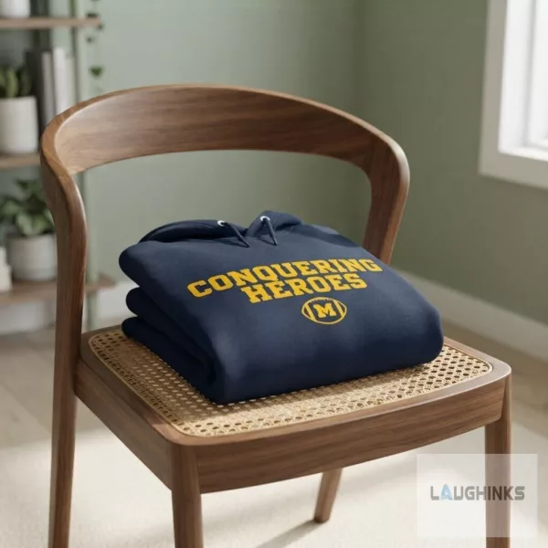 Dave Portnoy Conquering Heroes Michigan Wolverines Hoodie