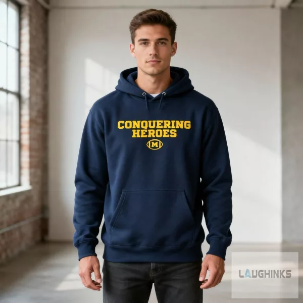 Dave Portnoy Conquering Heroes Michigan Wolverines Hoodie