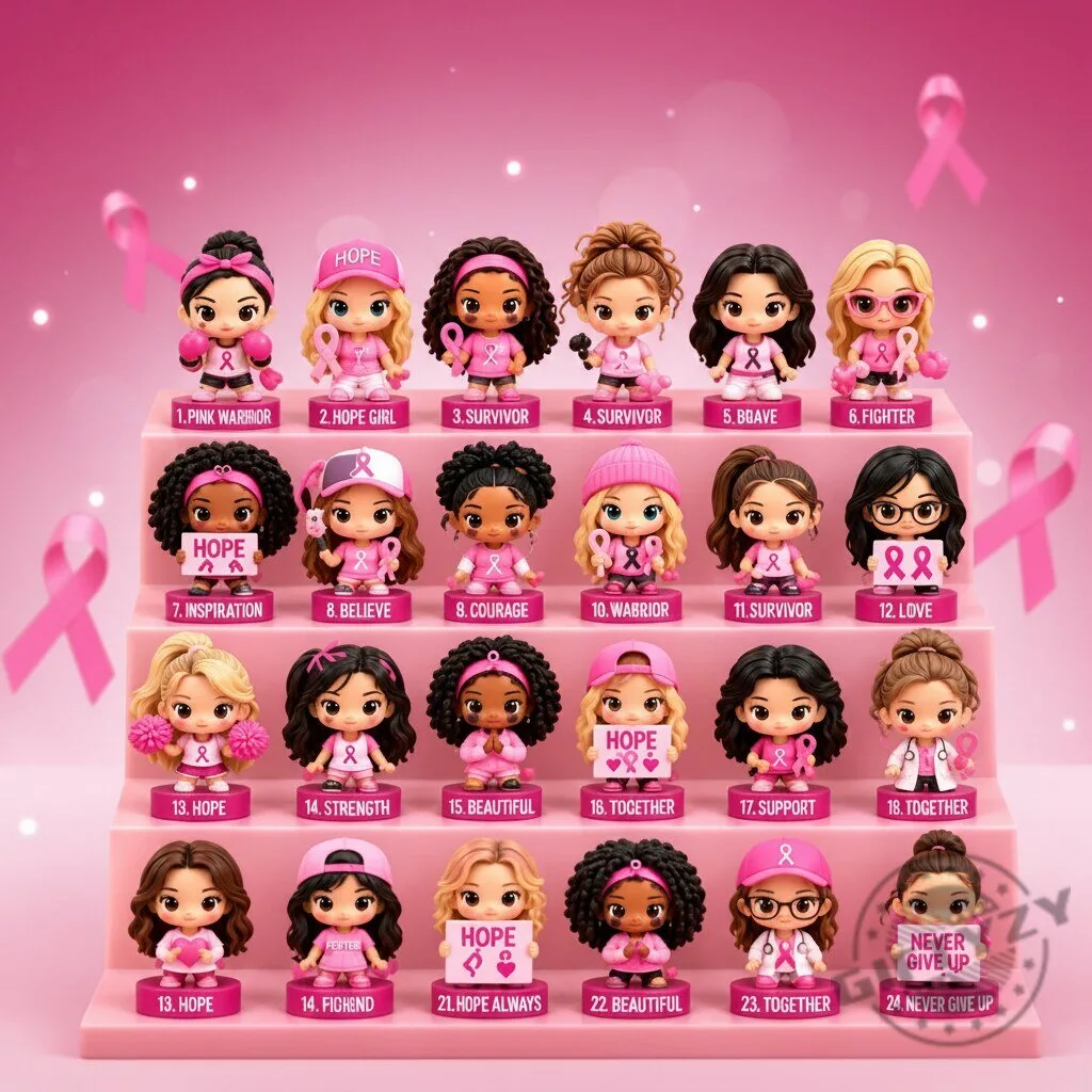 Breast Cancer Awareness Surprised 24 Days Of Christmas Advent Calendar