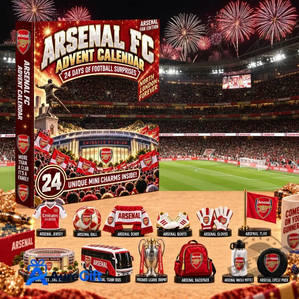 Arsenal FC UEFA premier league 24 Days Of Advent Calendar