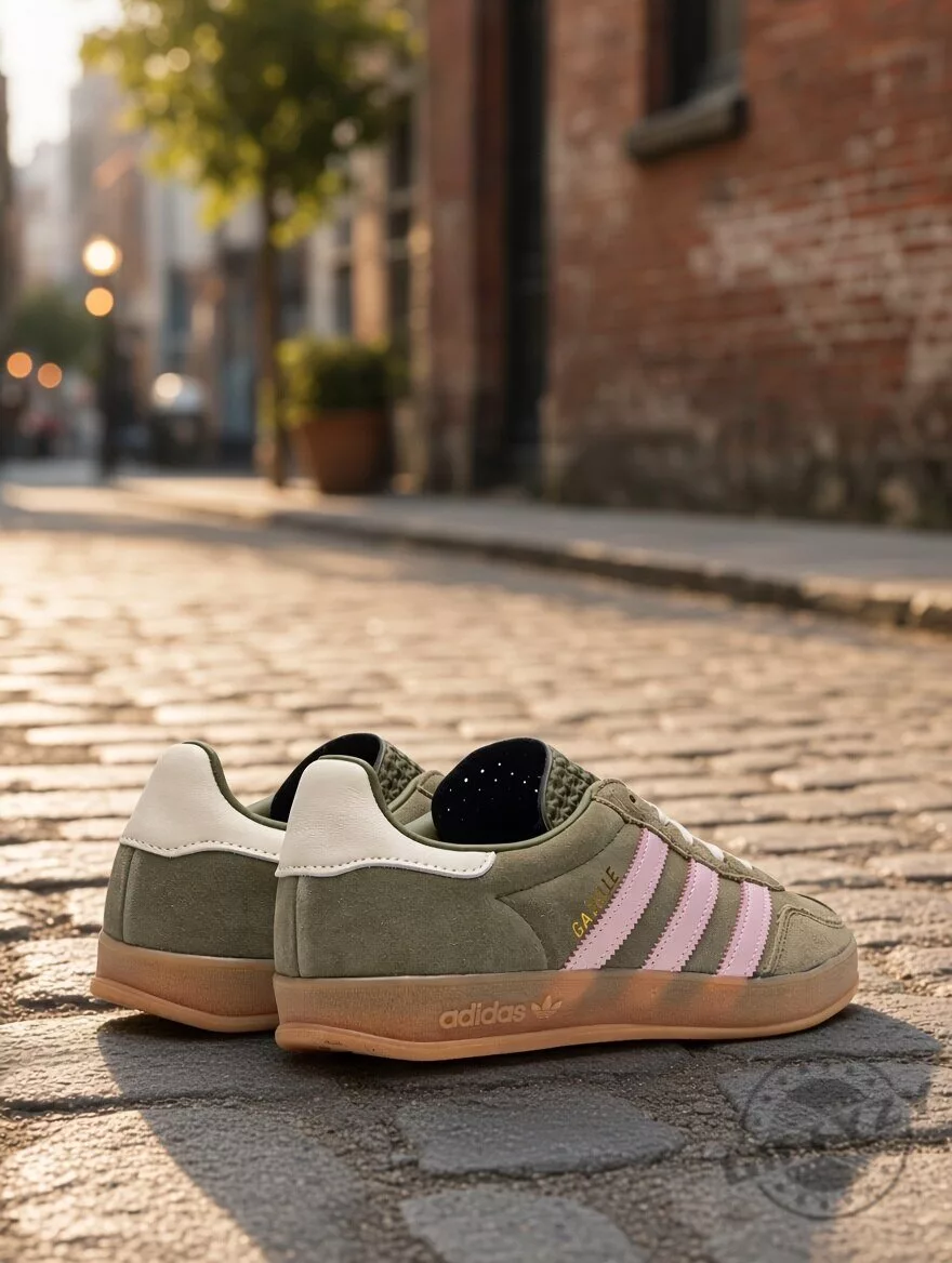 adidas Gazelle Indoor Focus Olive Green sneakers shoes